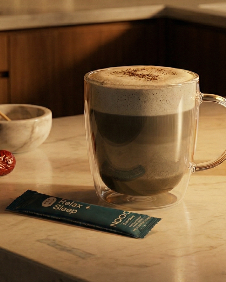 Black Sesame Relax + Sleep Latte
