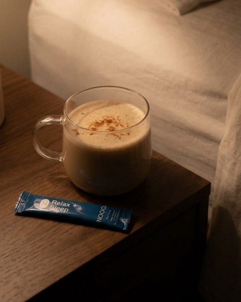 Salted Maple Syrup Sleepy Latte