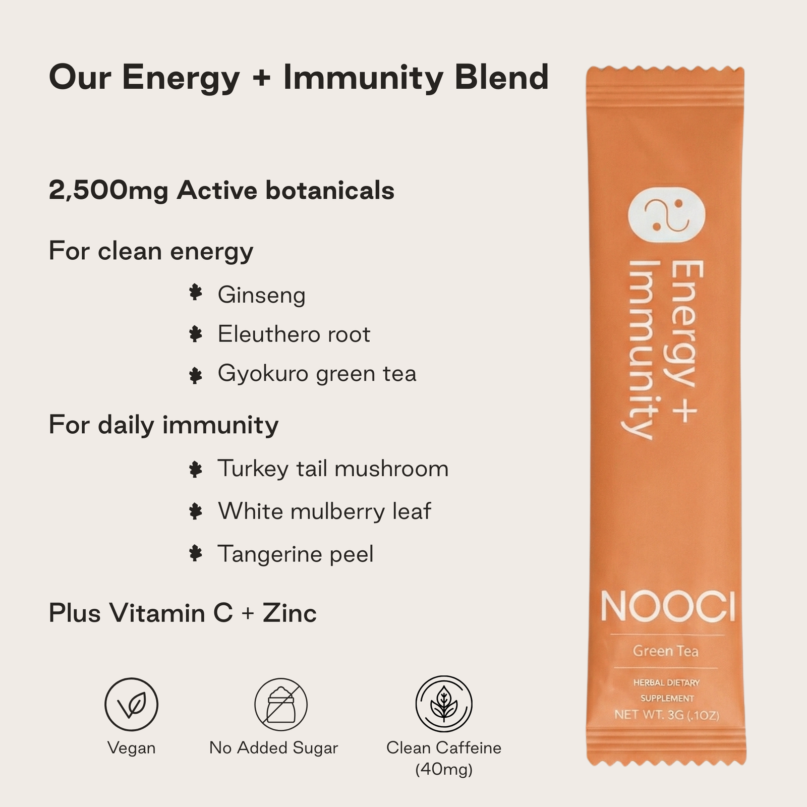 Energy + Immunity